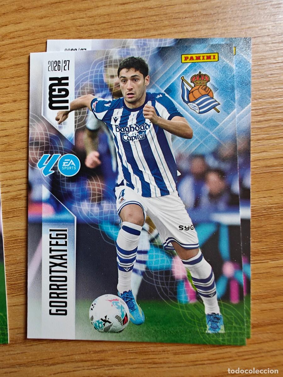 Coleccionismo deportivo: Gorrotxategi 315 Panini Megacracks 26 27 Real Sociedad 2026 2027