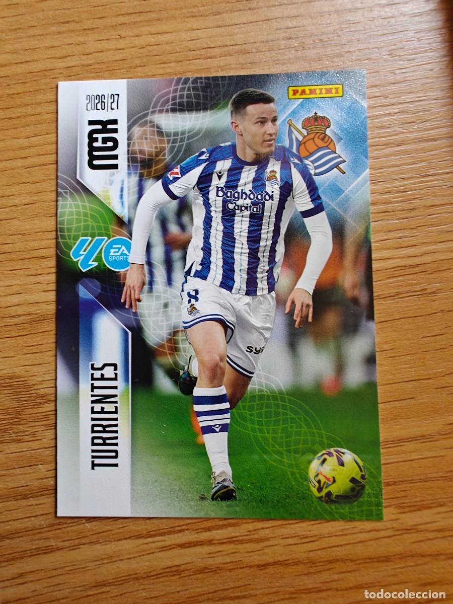 Coleccionismo deportivo: Turrientes 316 Panini Megacracks 26 27 Real Sociedad 2026 2027