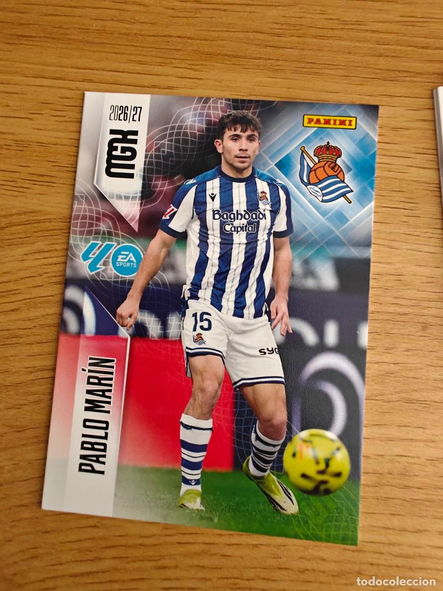 Coleccionismo deportivo: Pablo Mar&iacute;n 317 Panini Megacracks 26 27 Real Sociedad 2026 2027