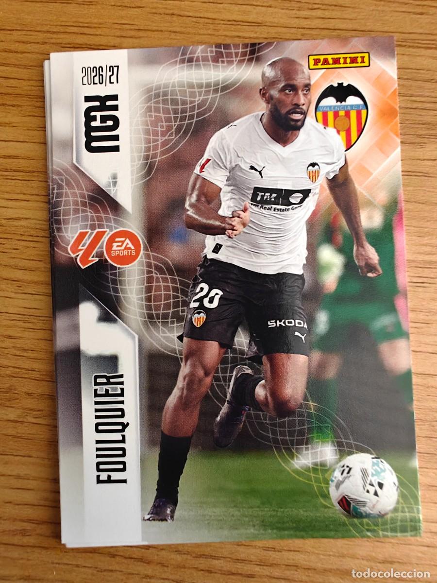 Coleccionismo deportivo: Foulquier 346 Panini Megacracks 26 27 Valencia CF 2026 2027