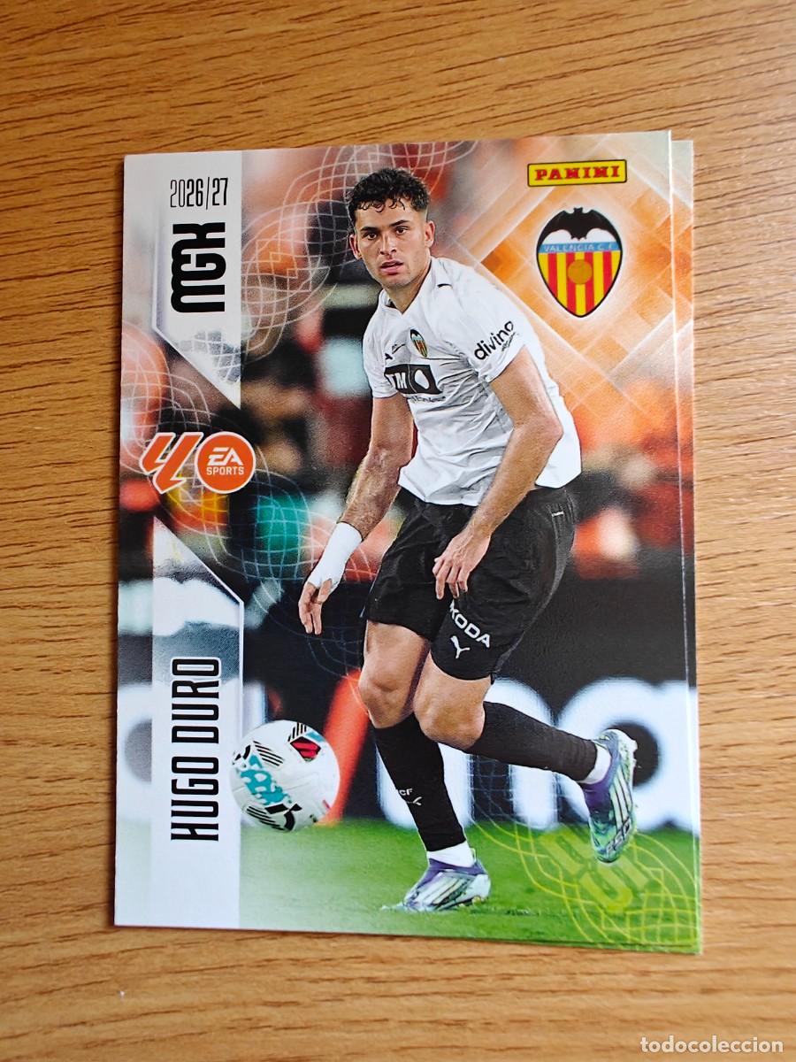 Coleccionismo deportivo: Hugo Duro 358 Panini Megacracks 26 27 Valencia CF 2026 2027