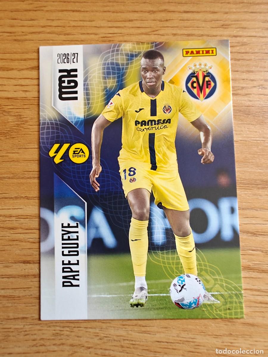 Coleccionismo deportivo: Pape Gueye 372 Panini Megacracks 26 27 Villarreal CF 2026 2027