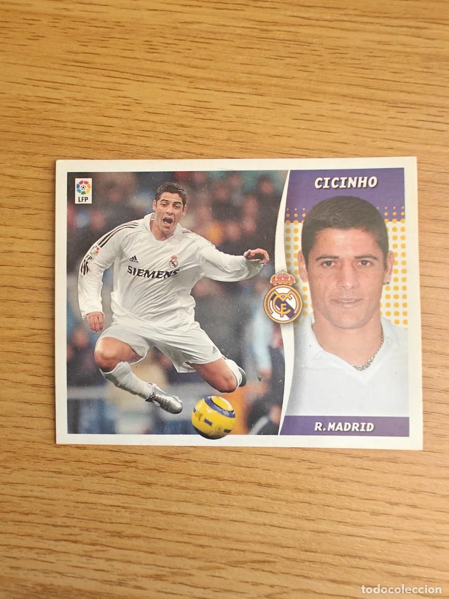 Coleccionismo deportivo: Cicinho Liga Este 2006 2007 Real Madrid 06 07