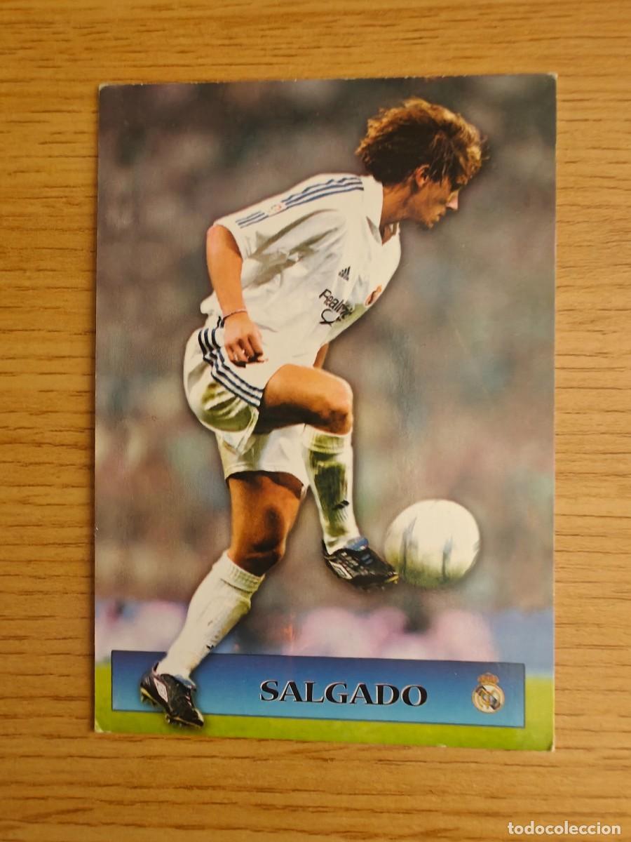 Coleccionismo deportivo: Salgado 160 Top Liga 2002 Real Madrid Mundicromo 01 02