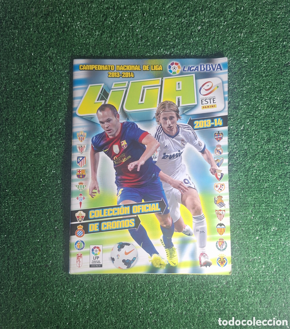 Coleccionismo deportivo: &Aacute;LBUM LIGA BBVA ESTE 2013-2014