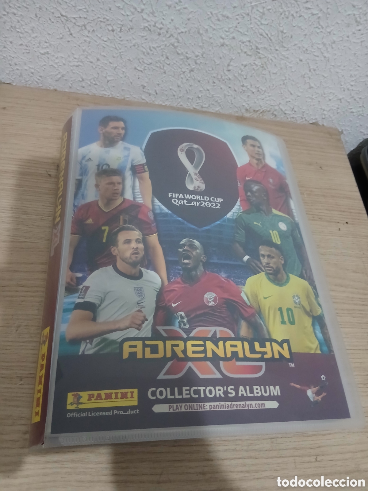 Coleccionismo deportivo: ADRENALYN FIFA QATAR 2022 CON 285 CROMOS,,VER FOTOS