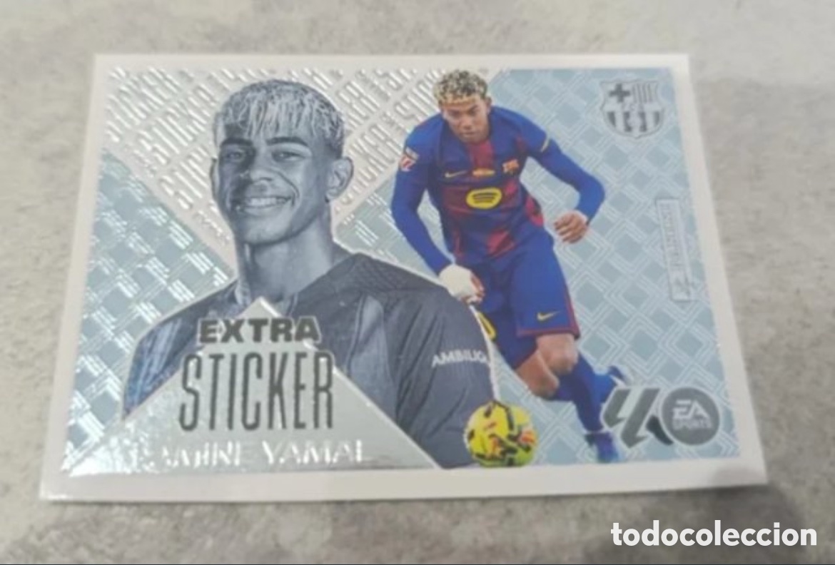 Coleccionismo deportivo: Este sticker LAMINE YAMAL