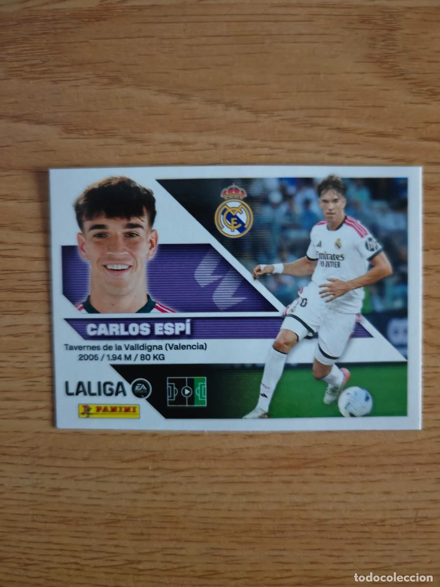 Coleccionismo deportivo: Carlos Espi 17 BIS Liga Este 26 27 Segunda Edicion Real Madrid Rookie 2026 2027