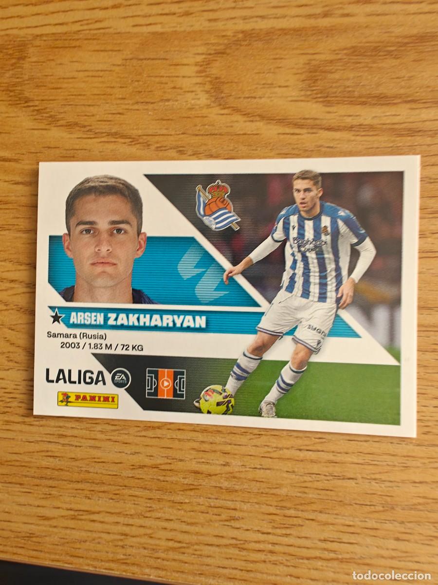 Coleccionismo deportivo: Zakharyan 13 BIS Liga Este 26 27 Segunda Edicion Real Sociedad 2026 2027