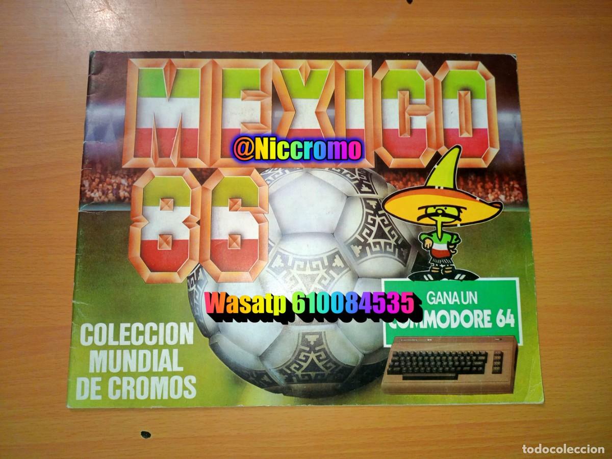 Coleccionismo deportivo: mexico 86 vacio plancha mundial ed cromos barna ver fotos del album futbol mejico 1986 niccromo