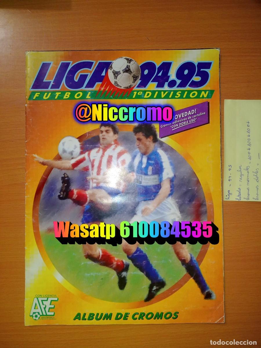 Coleccionismo deportivo: liga futbol 94 95 ed este con cromos normales 300 + fichajes 26 panini 1994 1995 niccromo