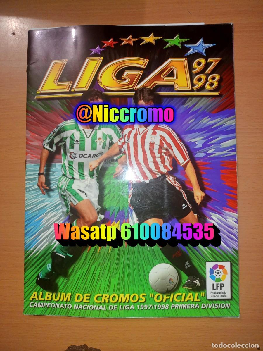 Coleccionismo deportivo: liga futbol 97 98 ed este con cromos normales 300+ fichajes 20 panini 1997 1998 niccromo