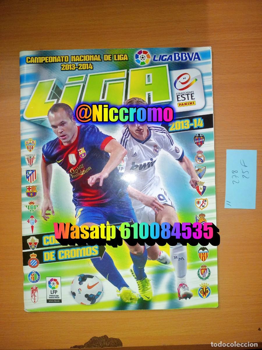 Coleccionismo deportivo: liga futbol 13 14 ed este con cromos normales 270 + fichajes 25 panini 2013 2014 niccromo