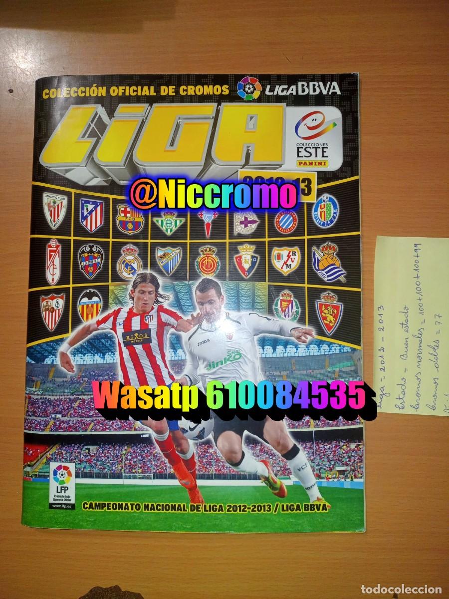 Coleccionismo deportivo: liga futbol 12 13 ed este con cromos normales 450 + fichajes 46 panini 2012 2013 niccromo