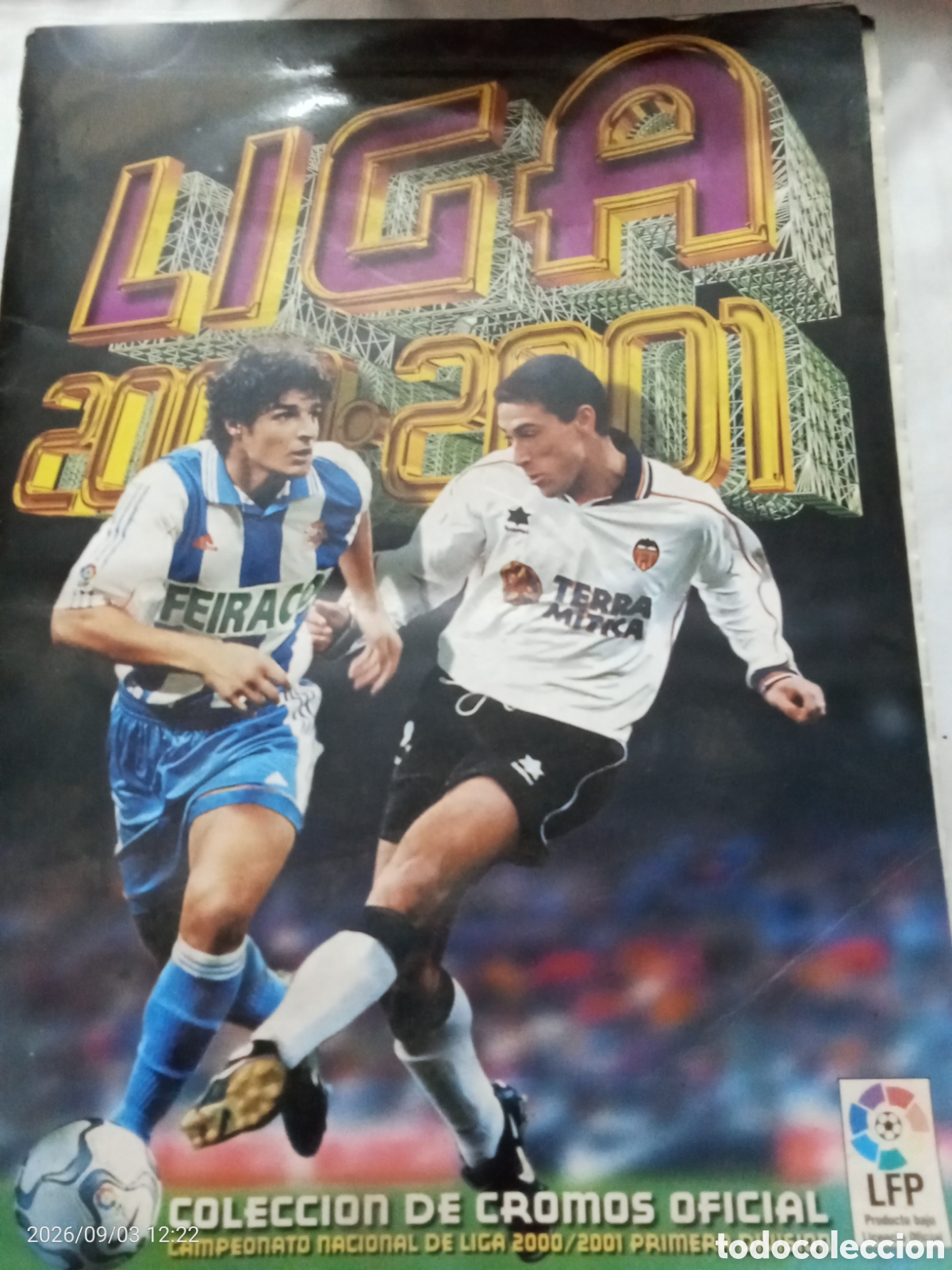 Coleccionismo deportivo: &Aacute;lbum liga 2000-2001 colecci&oacute;n oficial cromos al 30%