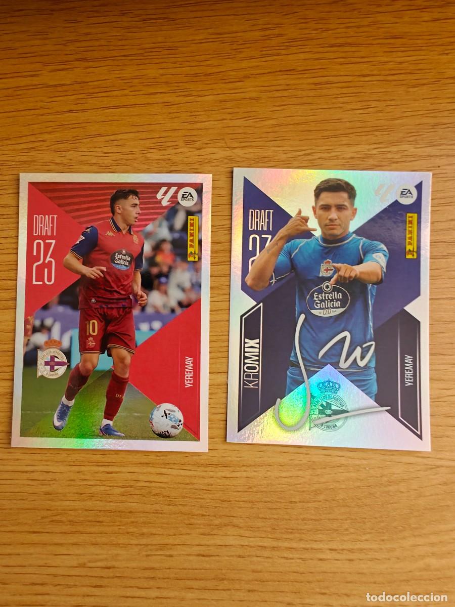 Coleccionismo deportivo: Lote Yeremay K23 Liga Este 26 27 RC Deportivo Draft 23 Kromix Sticker 2026 2027