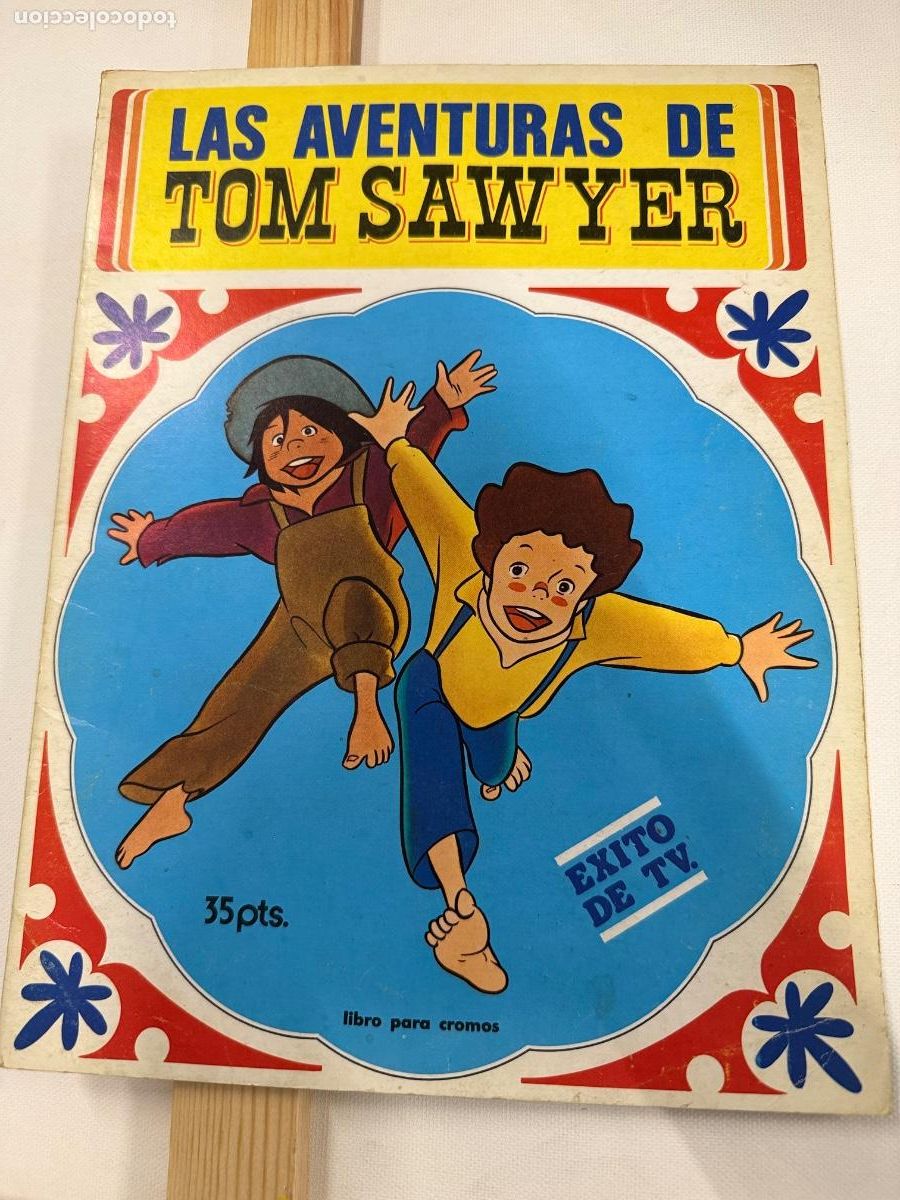 Coleccionismo deportivo: LAS AVENTURAS DE TOM SAWYER Album de cromos. Todas las paginas fotografiadas