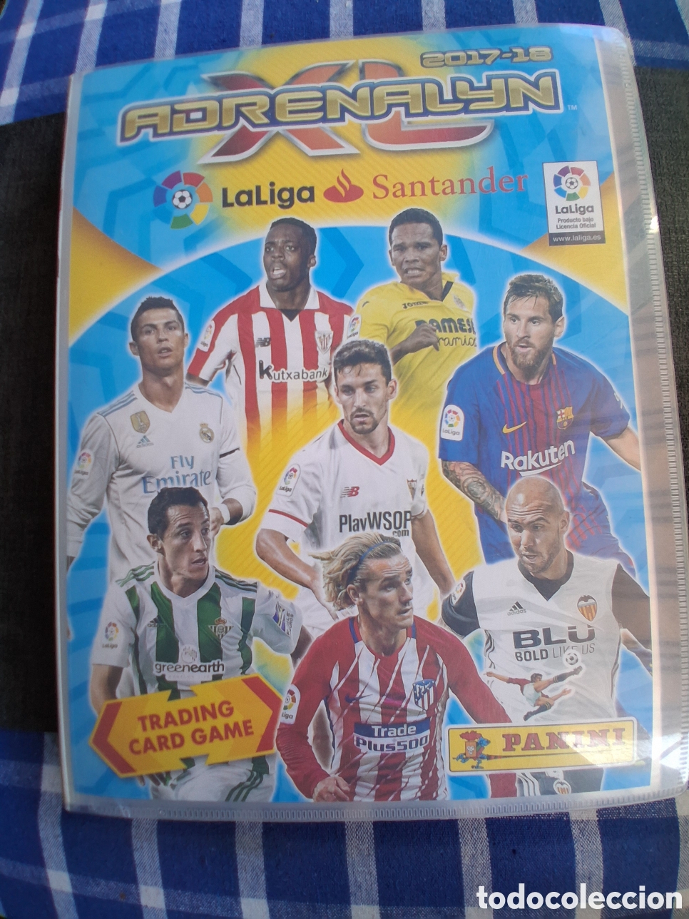 Coleccionismo deportivo: Adrenalyn 2017/2018 con 360 cromos
