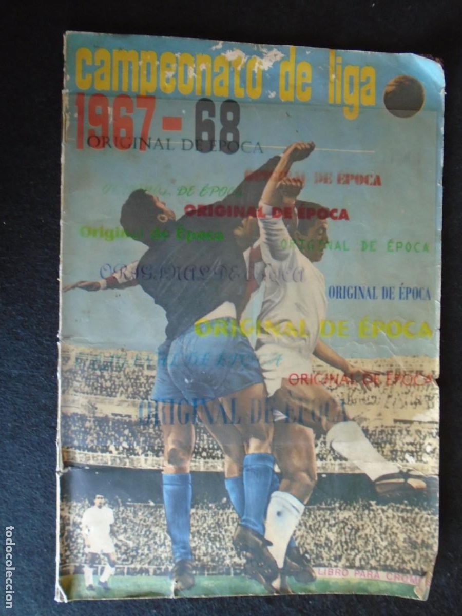Coleccionismo deportivo: (AL-260900)ALBUM CROMOS CAMPEONATO DE LIGA 1967 / 68 - Editorial Disgra - FALTAN SOLO ESCUDOS