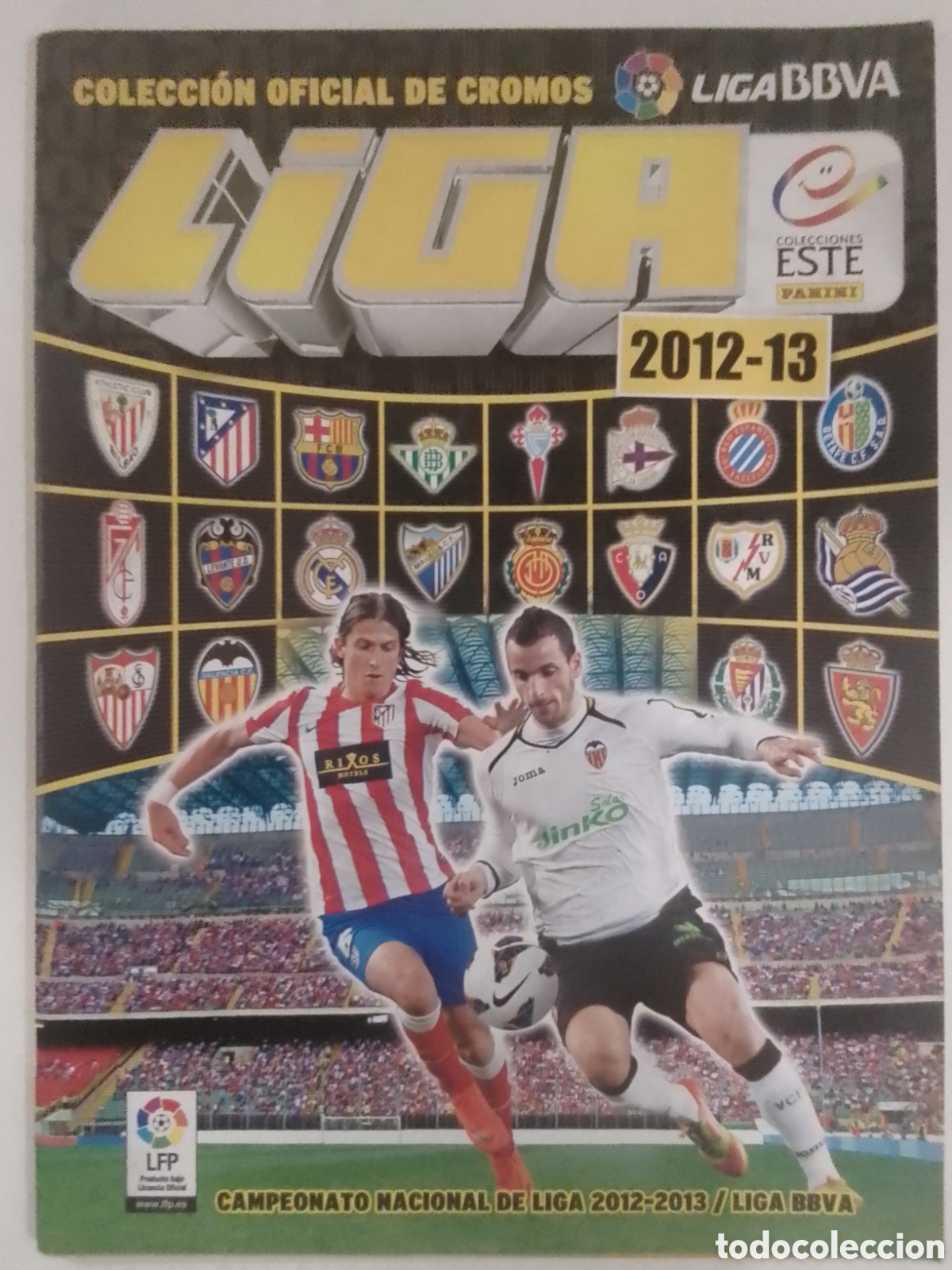 Coleccionismo deportivo: Album vac&iacute;o Colecciones Este 2011-12.