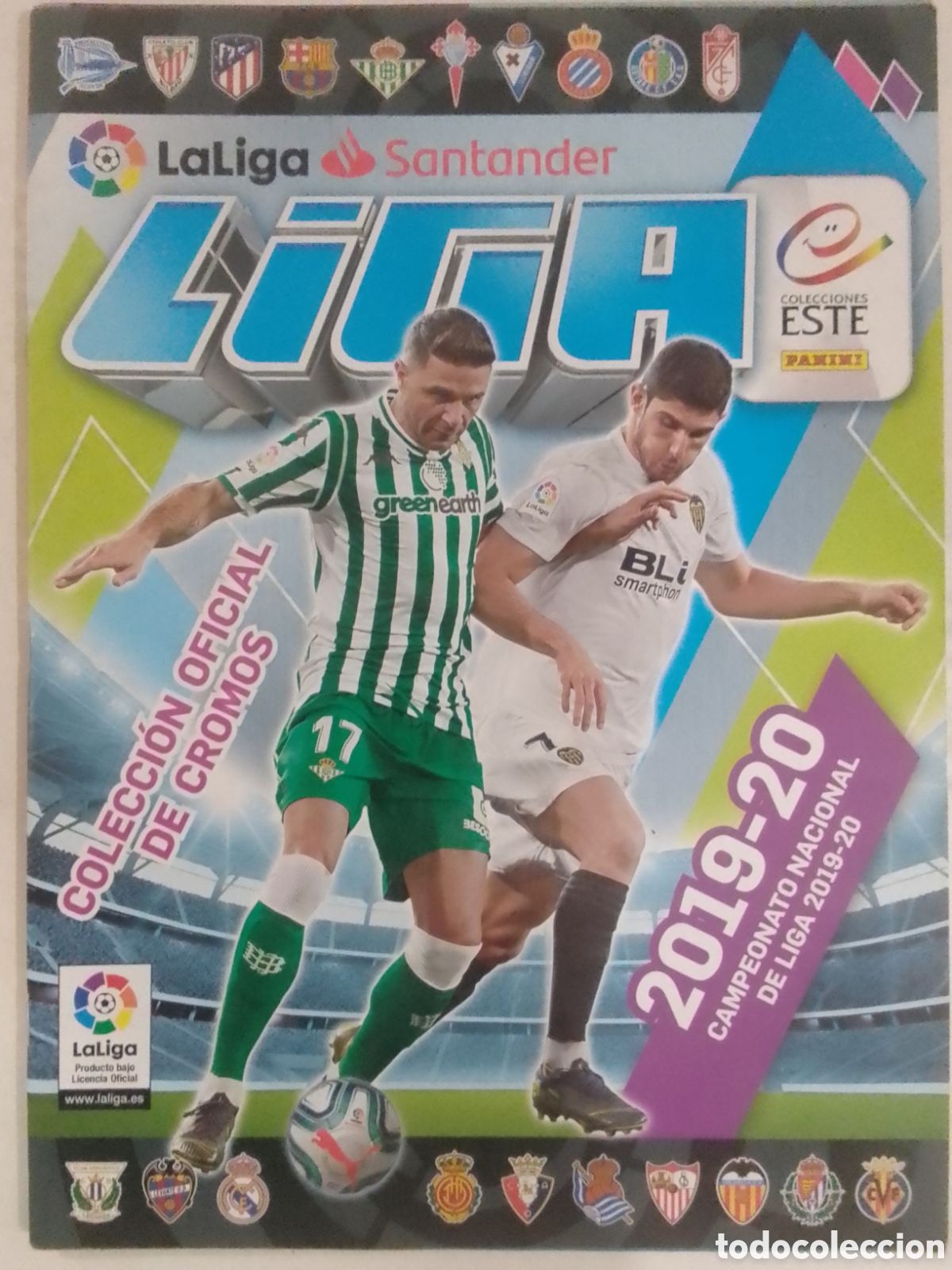 Coleccionismo deportivo: Album vac&iacute;o Colecciones Este 2019-20.