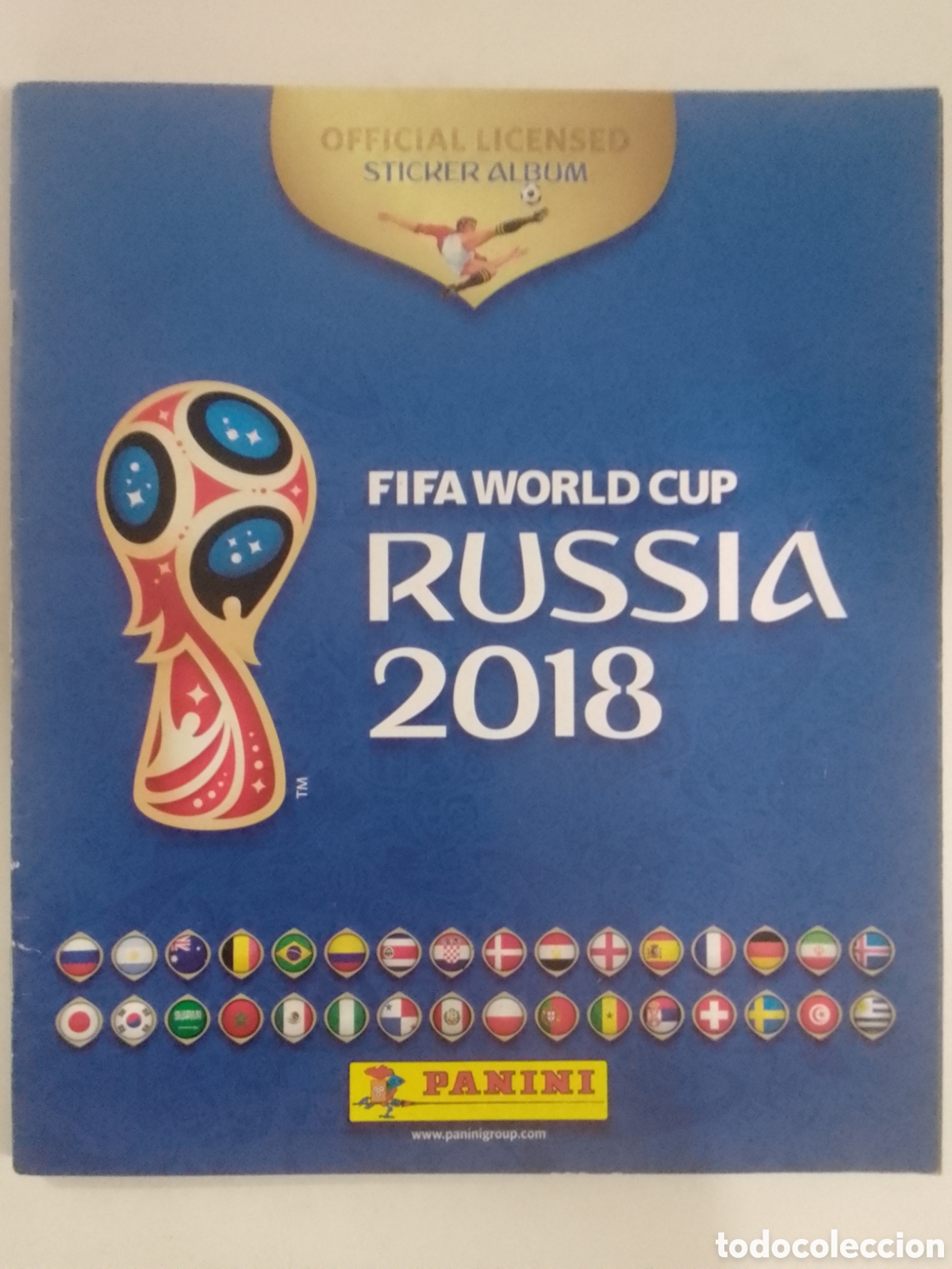 Coleccionismo deportivo: Album vac&iacute;o Panini FIFA WORLD CUP RUSSIA 2018.