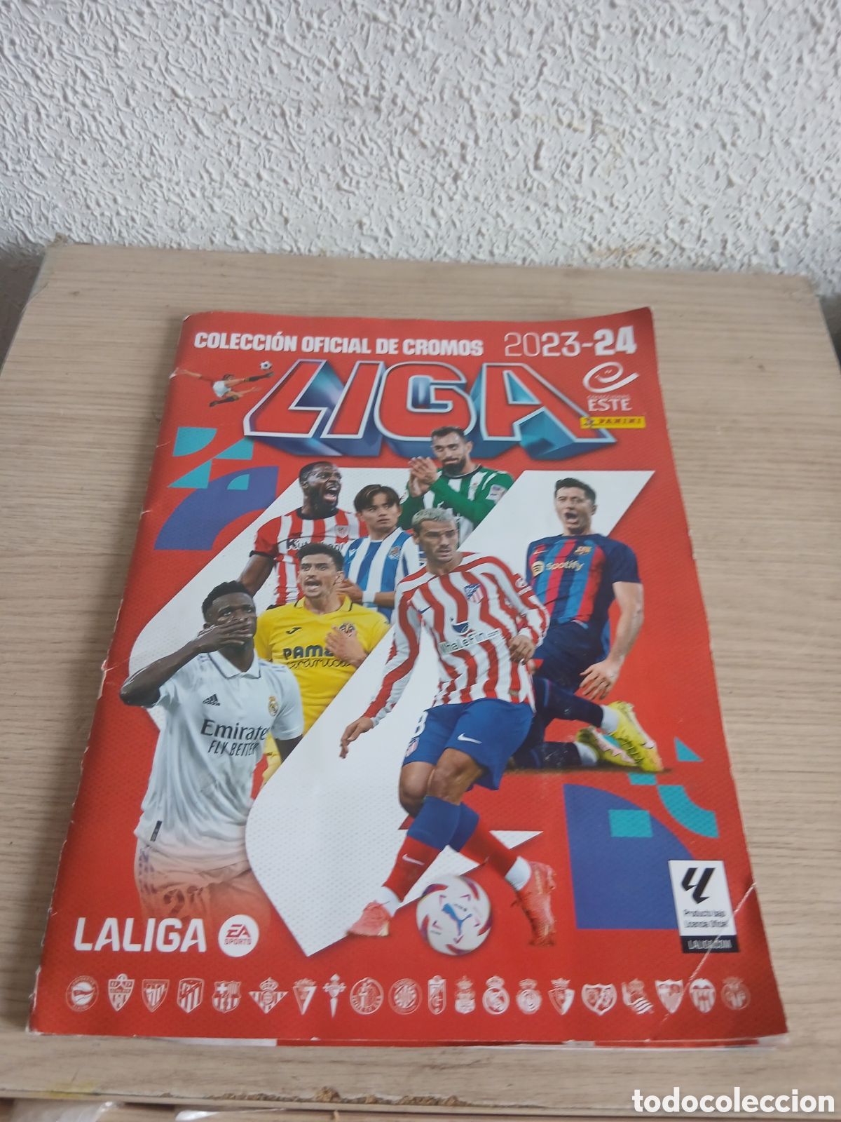 Coleccionismo deportivo: LIGA ESTE 23/24 A FALTA DE 50 CROMOS,,VER FOTOS