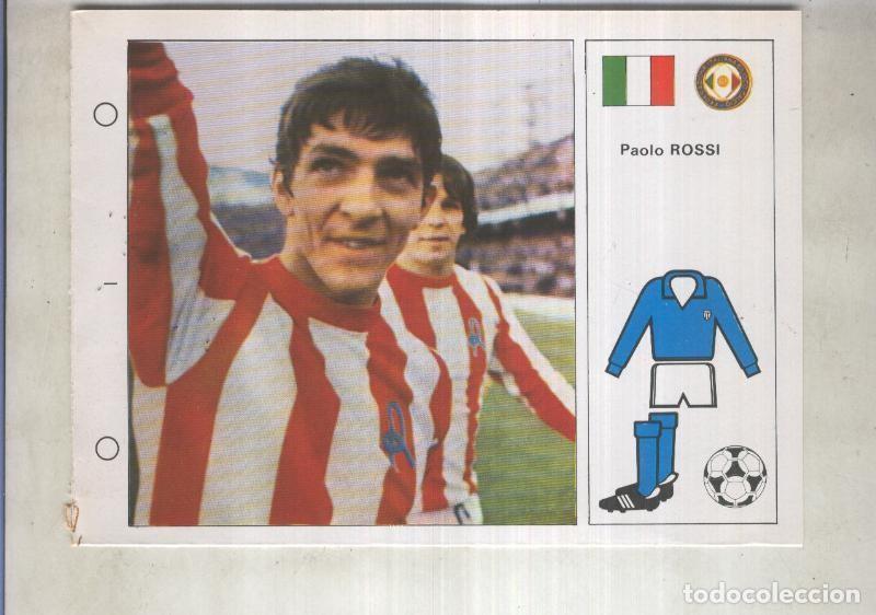 Coleccionismo deportivo: Estrellas del Mundial 82 numero 096: Paolo Rossi (Italia) - Varios