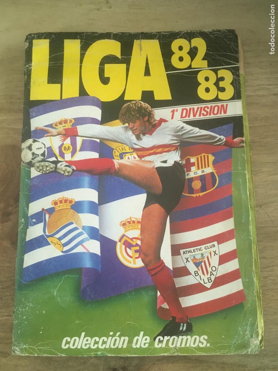 Coleccionismo deportivo: liga 82 83 1982 1983 ediciones este album de cromos incompleto