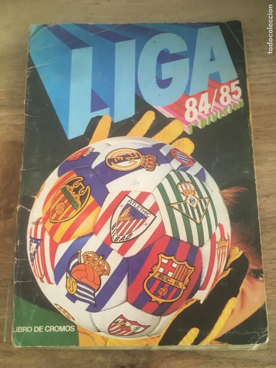 Sammelleidenschaft Sport: liga 84 85 1984 1985 ediciones este album de cromos incompleto
