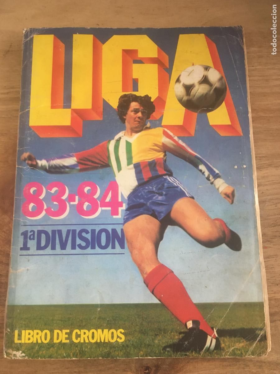 Colecionismo desportivo: liga 83 84 1983 1984 ediciones este album de cromos incompleto