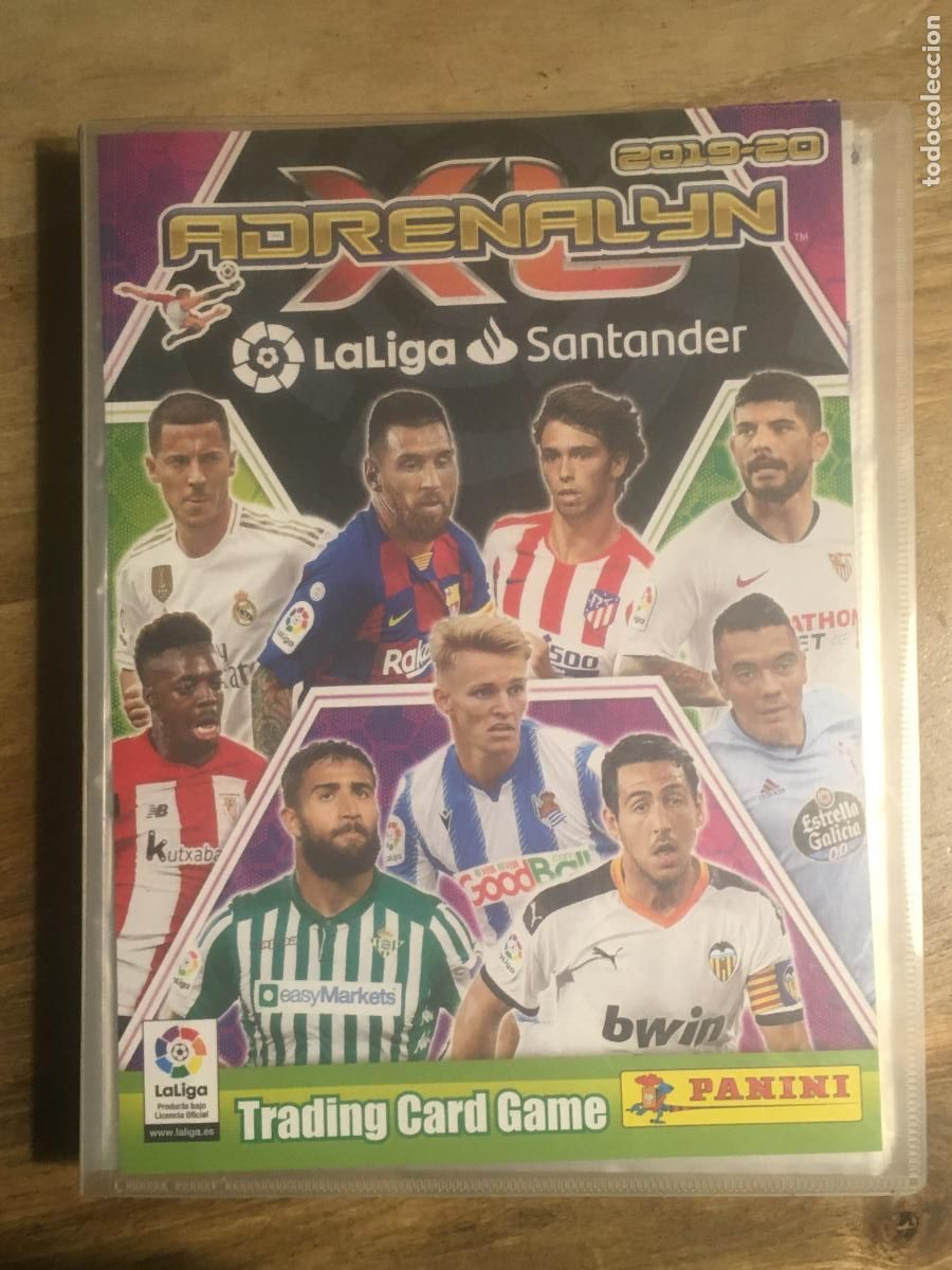 Sports collectibles: adrenalyn 2019 2020 19 20 album de cromos con 558 cromos messi
