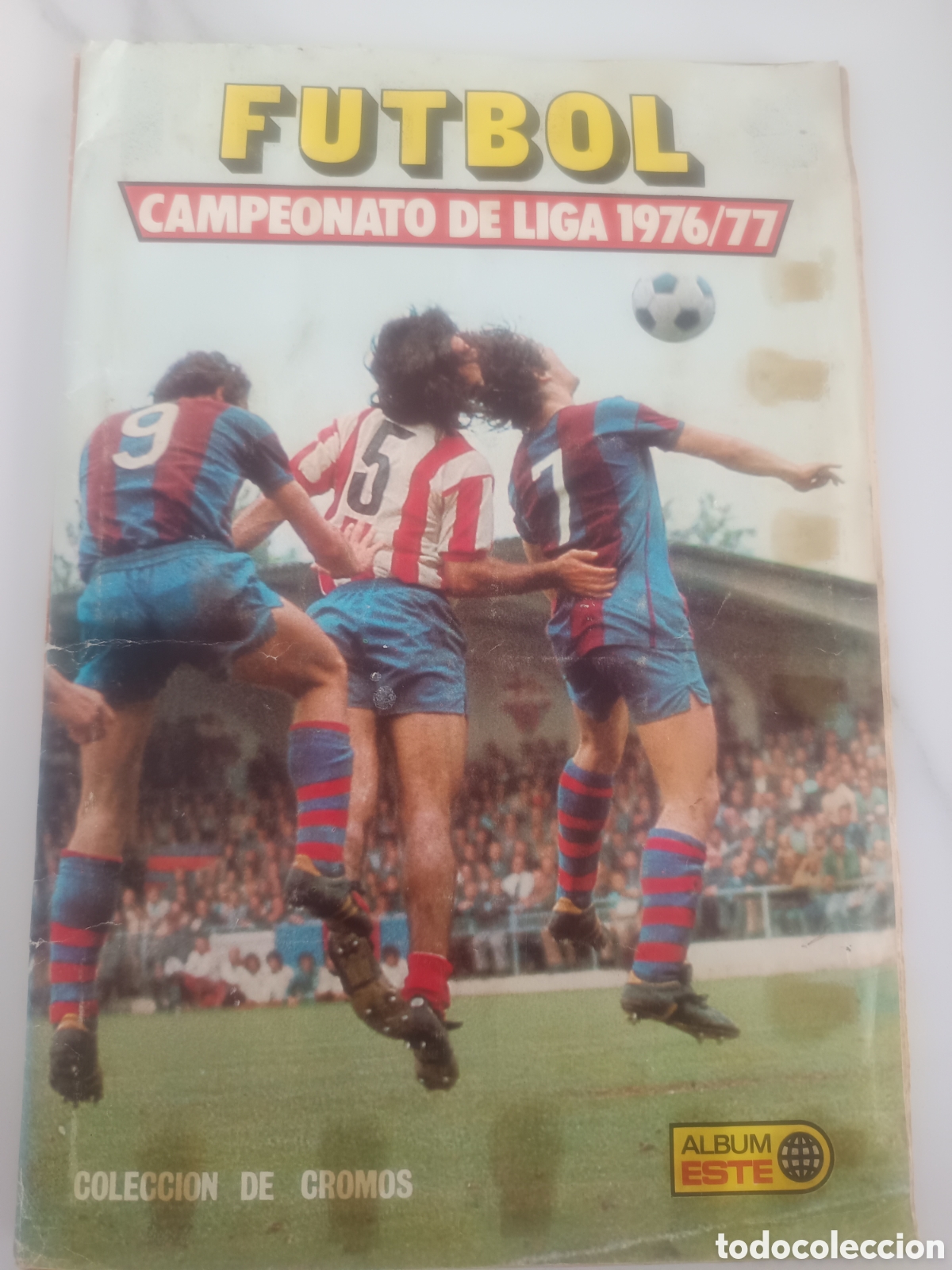 Sammelleidenschaft Sport: &Aacute;LBUM CROMOS ED ESTE LIGA 76 77 1976 1977