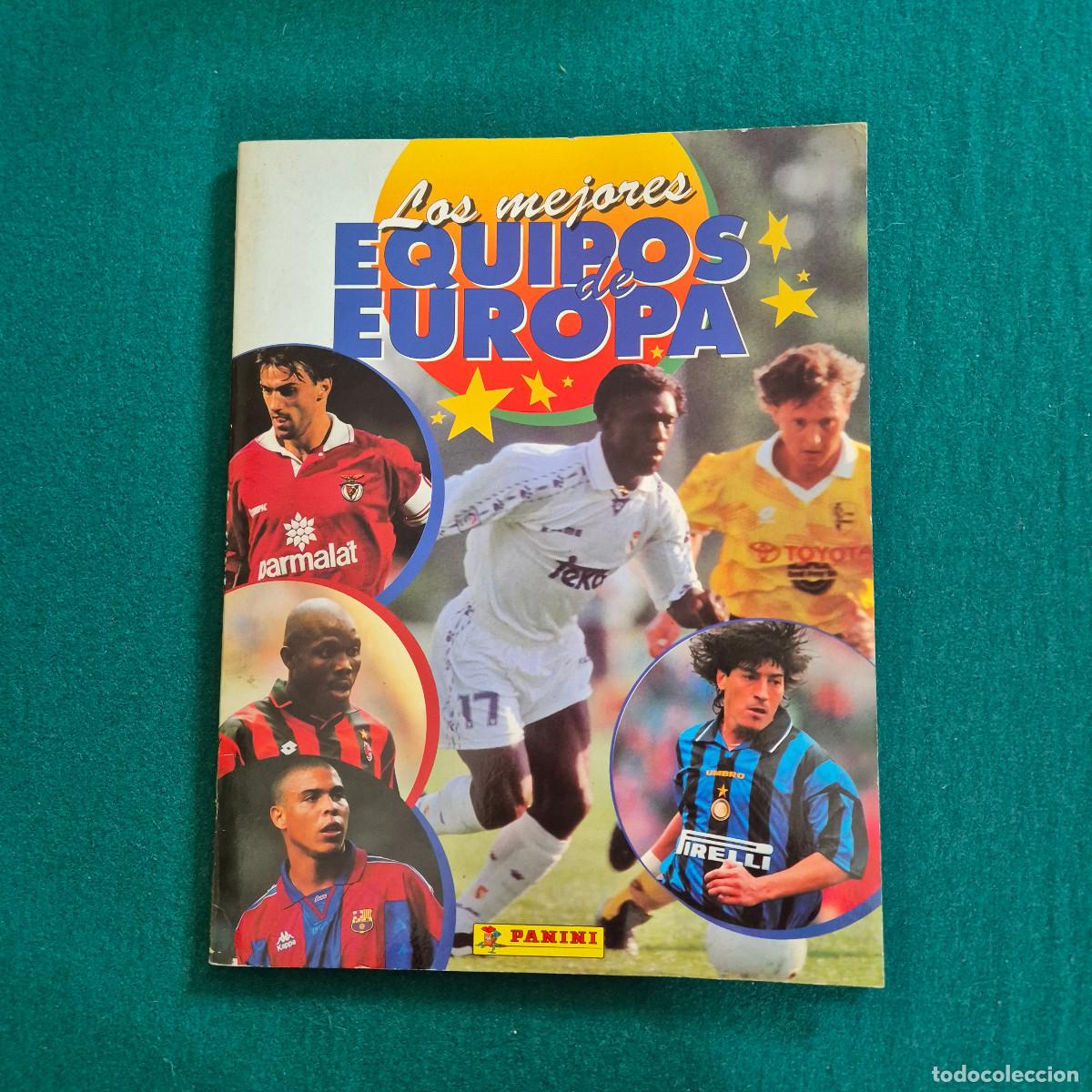 Collectionnisme sportif: ALBUM LOS MEJORES Equipos de europa panini
