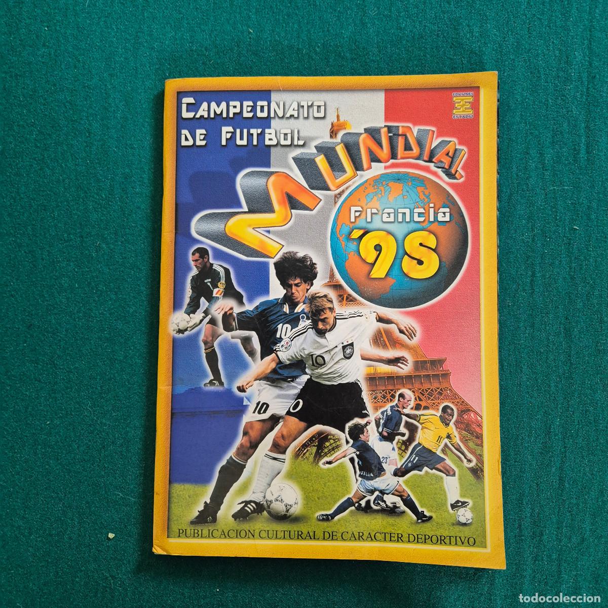 Collectionnisme sportif: ALBUM MUNDIAL FRANCIA 98 1998 EDICIONES ESTADIO