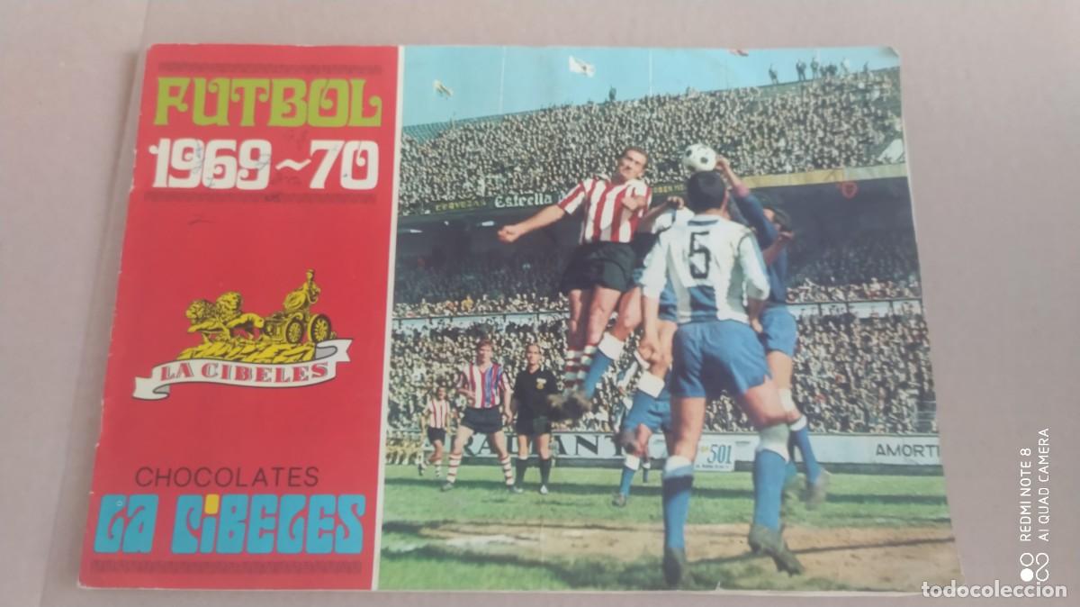 Coleccionismo deportivo: ALBUM FUTBOL 1969 -1970 , 69 -70 CHOCOLATES LA CIBELES