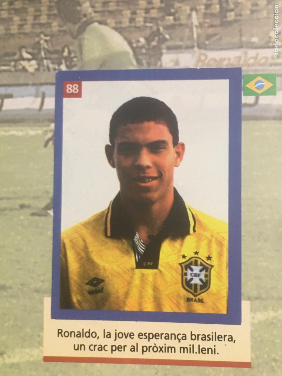 Coleccionismo deportivo: ronaldo rookie estrelles del mon 1994 mundo deportivo album cromos incompleto