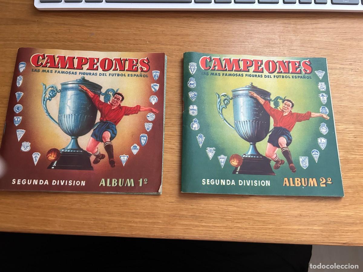 Collectionnisme sportif: Albumes futbol 49-50 Campeones Editorial Bruguera 2 albumes