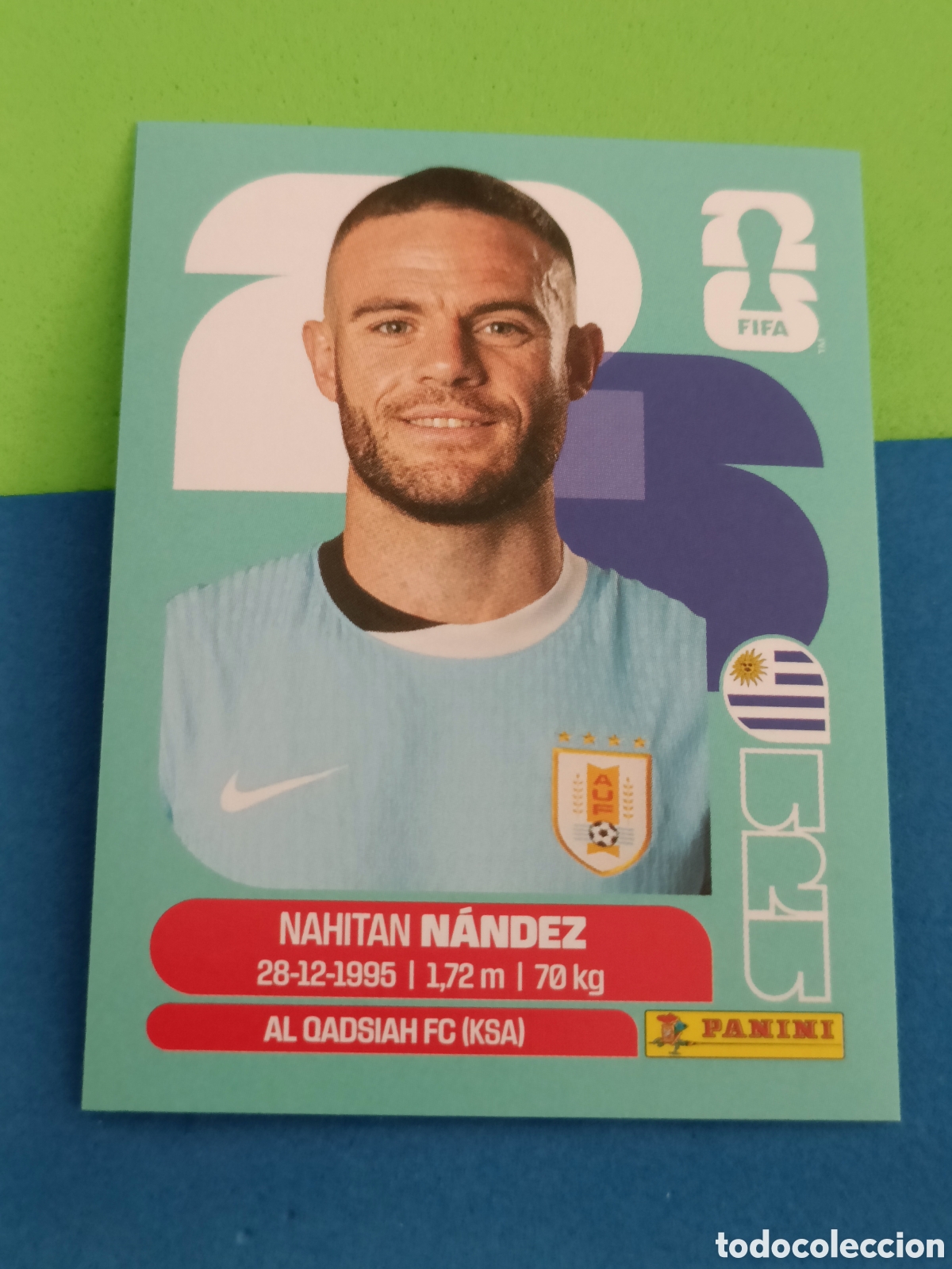 Coleccionismo deportivo: Panini Mundial Fifa World cup 2026 26 sticker - URU 9 Nandez