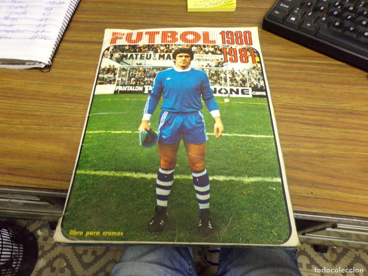 Coleccionismo deportivo: album bastante completo futbol liga 1980-1981 80-81 fotos de todo