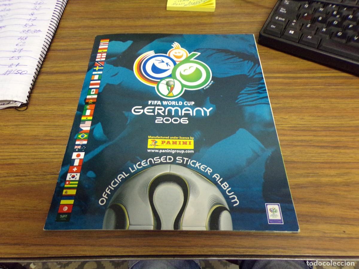 Coleccionismo deportivo: album futbol mundial germany 2006 en muy buen estado, fotos de todo