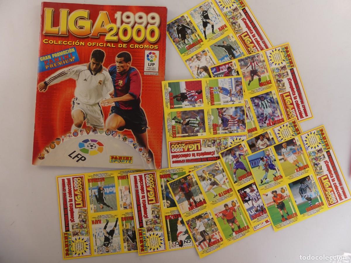 Collezionismo sportivo: ALBUM DE CROMOS VACIO LIGA 1999-2000 PANINI - CON CROMOS SIN PEGAR