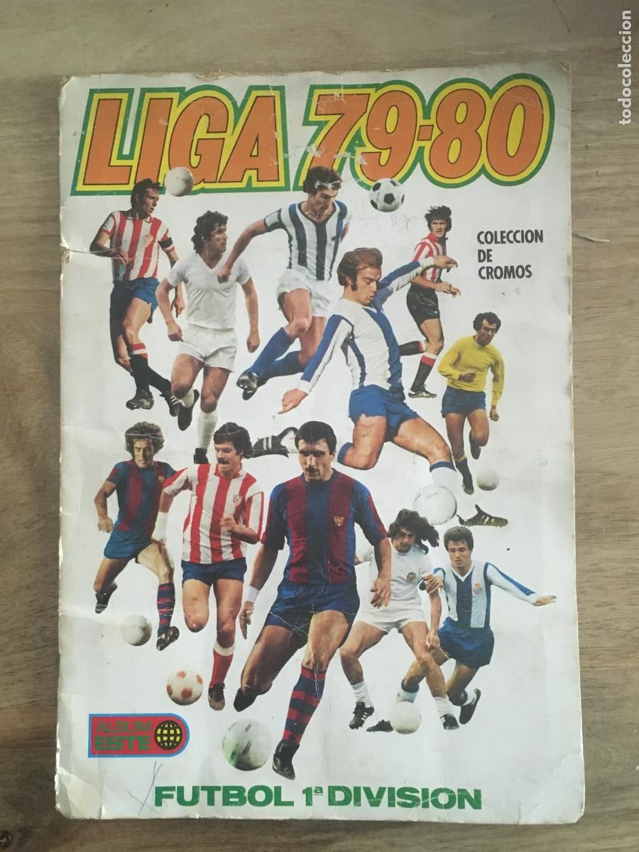 Sports collectibles: liga 79 80 1979 1980 ediciones este album de cromos incompleto