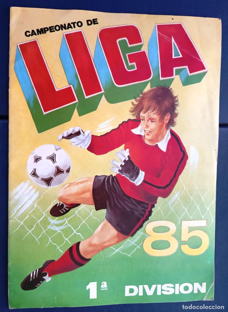 Coleccionismo deportivo: ALBUM CAMPEONATO LIGA 85 1985 PRIMERA DIVISION. CROMOS CANO. VACIO.