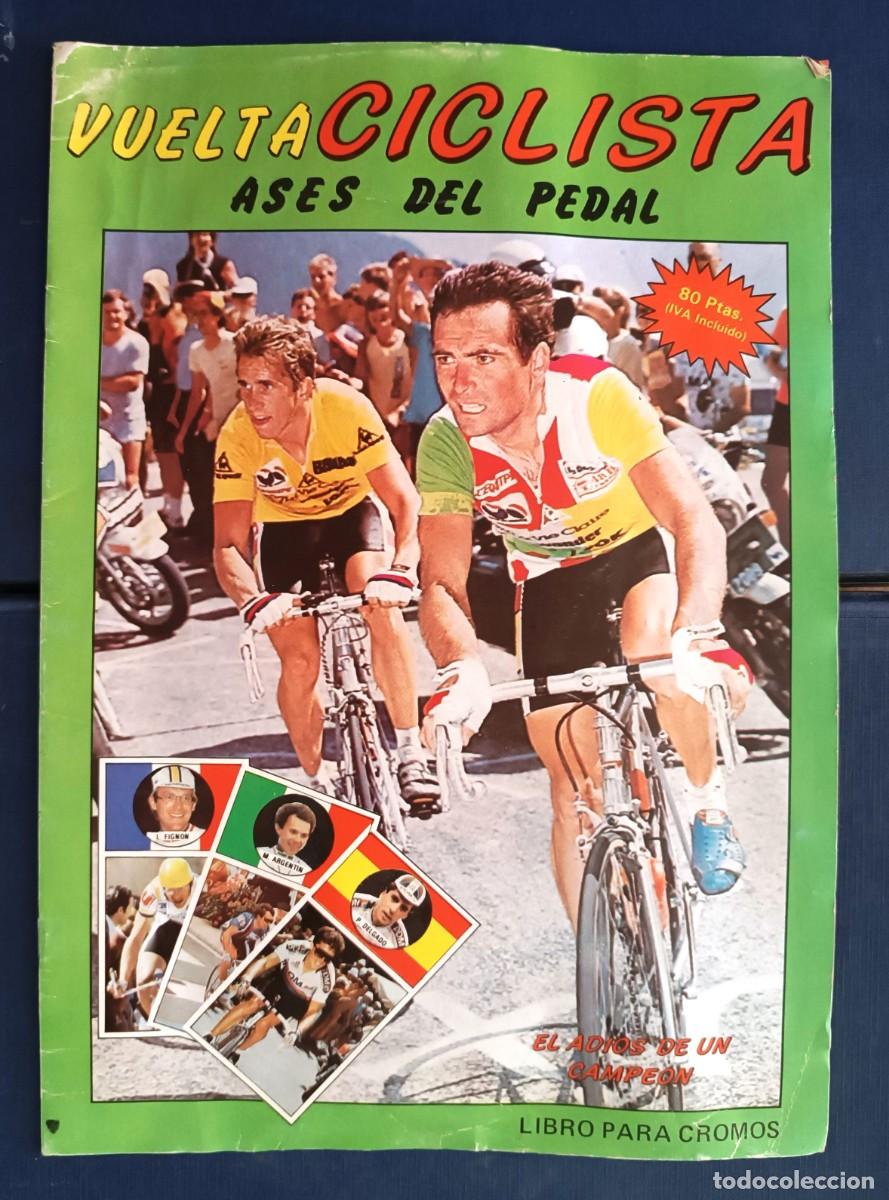 Coleccionismo deportivo: ALBUM VUELTA CICLISTA ASES DEL PEDAL. MERCHANTE. VACIO.