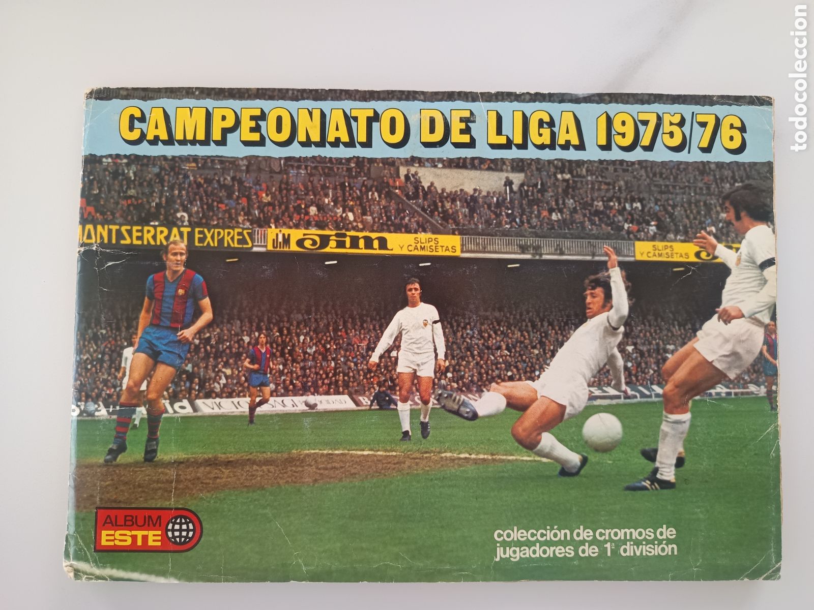 Coleccionismo deportivo: ALBUM DE CROMOS ED ESTE LIGA 75 76 1975 1976