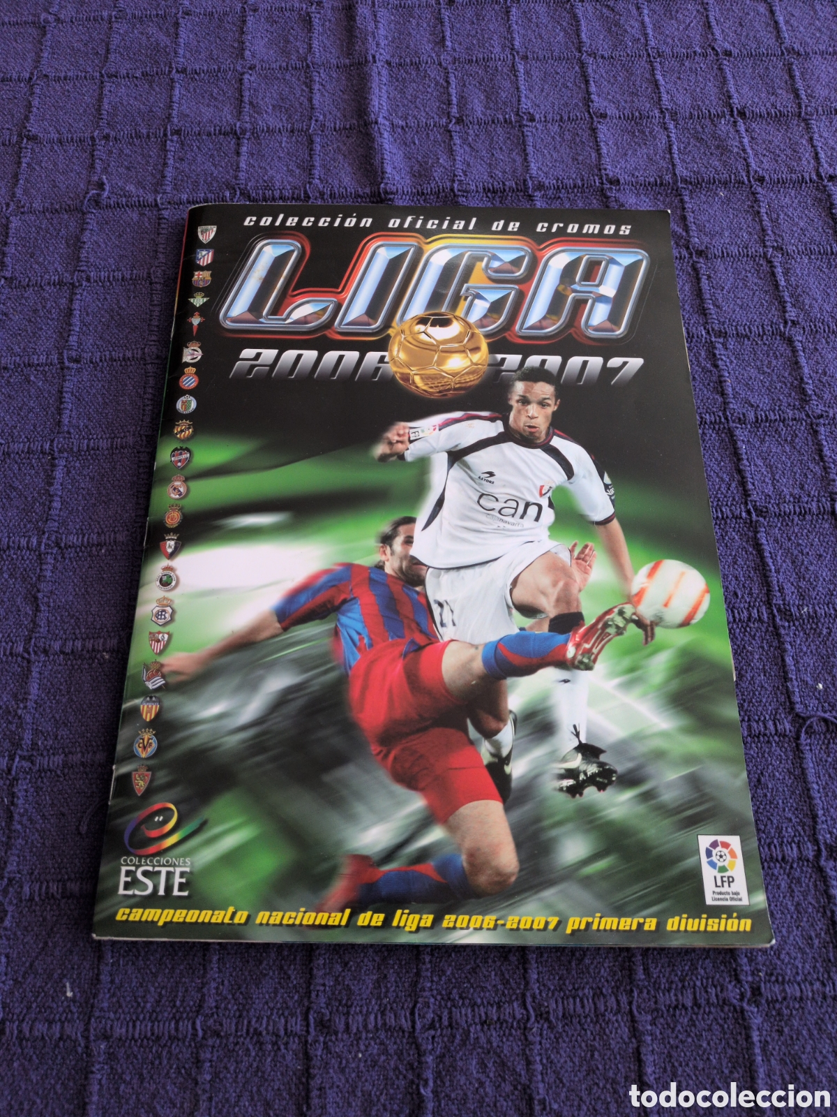 Collezionismo sportivo: Album de cromos liga 2006 2007 con 470 cromos. Casi completo. Colecciones Este.