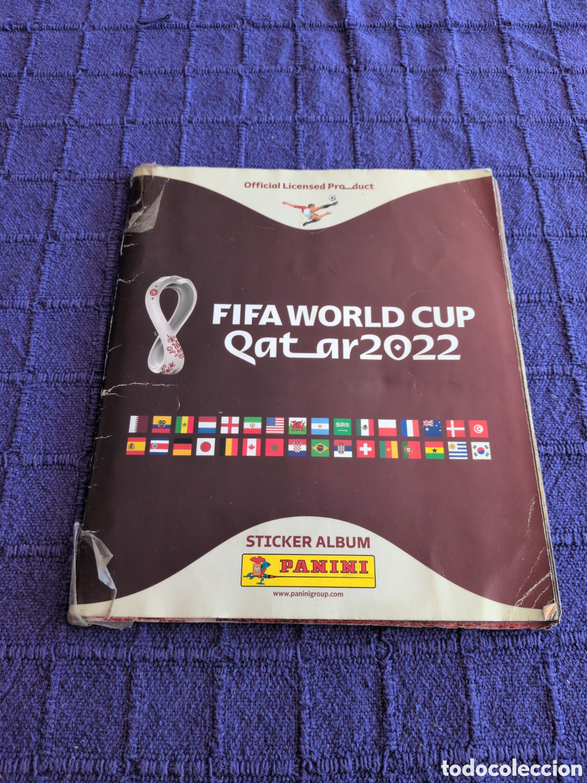 Collezionismo sportivo: Album de cromos FIFA world cup Qatar 2022 con 628 cromos. Casi completo. Panini. Messi y Cristiano.