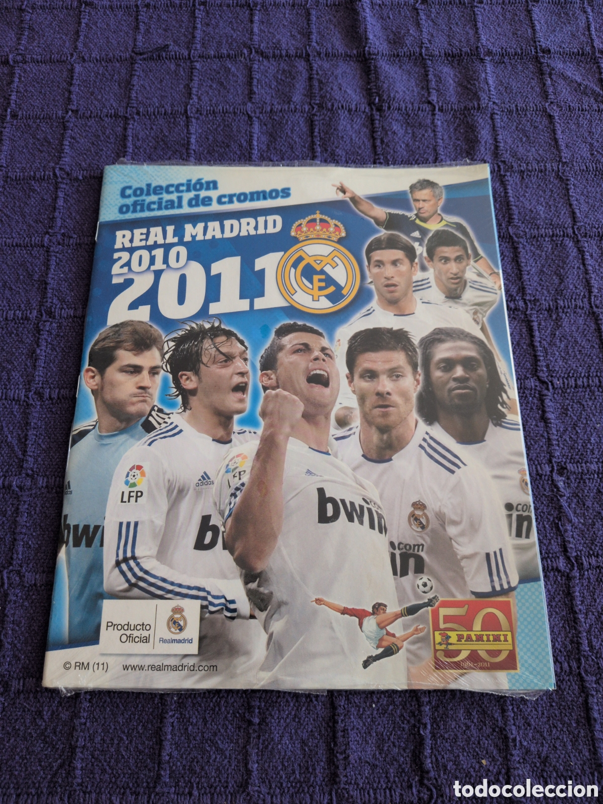 Collezionismo sportivo: ALBUM VACIO PLANCHA REAL MADRID 2010-2011 PANINI. NUEVO PRECINTADO