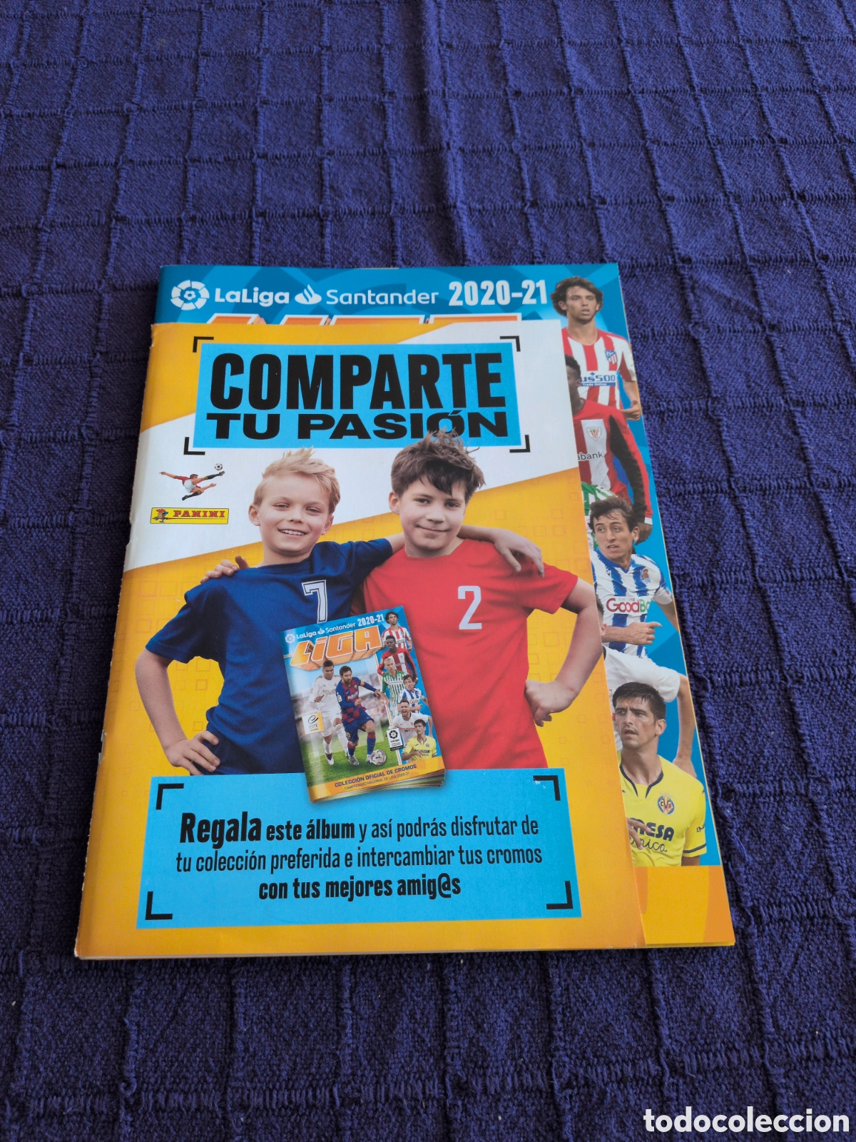 Collezionismo sportivo: ALBUM PROMOCIONAL NUEVO VACIO Y PLANCHA LIGA BBVA TEMPORADA 2020 2021 20 21 ESTE